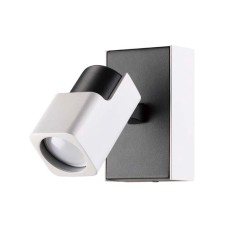 3491/1W ODL18 097 белый с черным Настенный светильник IP20 GU10 1* 50W 220V DARAVIS