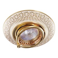 370016 NT15 119 белый/золото Встраиваемый светильник IP20 GX5.3 50W 12V VINTAGE 370016 NT15 119 белый/золото Встраиваемый светильник IP20 GX5.3 50W 12V VINTAGE
