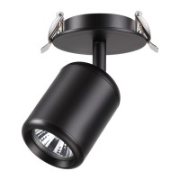 370451 NT19 102 черный Встраиваемый светильник IP20 GU10 50W 220V PIPE 370451 NT19 102 черный Встраиваемый светильник IP20 GU10 50W 220V PIPE