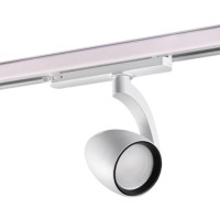 358179 NT19 020 белый/черный Трехфазный трековый светодиодный светильник IP20 LED 4000K 25W 100-240V