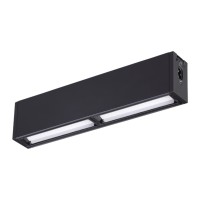 358105 NT19 009 черный Светильник Волвошер IP20 LED 4000K 10W 24V RATIO