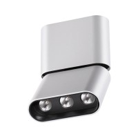 357951 NT19 027 белый/черный Накладной светильник IP20 LED 3000К 12W 220-240V BELLA