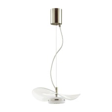 4860/10LA L-VISION ODL_EX21 никель/прозрачный/стекло Подвес LED 1*10W 4000K FLUENT