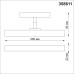 358611 SHINO NT21 035 белый Трековый светильник для низковольного шинопровода IP20 LED 4000K 12W 48V FLUM