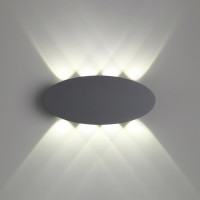 358564 STREET NT21 000 темно-серый Ландшафтный настенный светильник IP54 LED 4000K 8W 85-265V CALLE