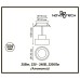 357882 NT18 066 белый Встраиваемый светильник IP20 LED 3000К 25W 220-240V PROMETA