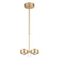 3874/20L ODL19 219 матовый золотой Подвесной светильник LED 20W 1400Лм 3000К 220V OTTICO