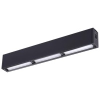 358106 NT19 009 черный Светильник Волвошер IP20 LED 4000K 15W 24V RATIO
