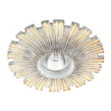 370325 NT17 117 белый/золото Встраиваемый декоративный светильник GX5.3 50W 12V PATTERN