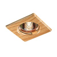 369716 NT12 136 светлое дерево Встраиваемый НП светильник IP20 GX5.3 50W 12V WOOD