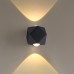 4218/4WL HIGHTECH ODL21 черн/металл Настенный светильник IP54 LED 4W 350Лм 3200K DIAMANTA