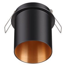 370433 NT19 130 черный Встраиваемый светильник IP20 GU10 50W 220V BUTT