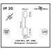 357883 NT19 076 матовый черный Накладной светильник IP20 LED 3000К 7W 100-240V TUBO 357883 NT19 076 матовый черный Накладной светильник IP20 LED 3000К 7W 100-240V TUBO