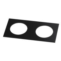 357597 NT18 088 черный Рамка декоративная к артикулам 357585-357587, 357589, 357909-357910 METIS