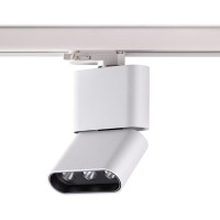 357953 NT19 027 белый/черный Трековый светильник IP20 LED 3000К 12W 220-240V BELLA