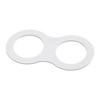 357913 NT19 089 белый Рамка декоративная к артикулам 357585-357587, 357589, 357909-357910 METIS 357913 NT19 089 белый Рамка декоративная к артикулам 357585-357587, 357589, 357909-357910 METIS