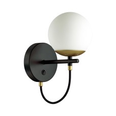 5212/1W MODERNI черный, золотой Бра с выкл. E27 60W 220V RANDI 5212/1W MODERNI черный, золотой Бра с выкл. E27 60W 220V RANDI