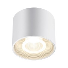 358791 OVER NT21 149 белый Светильник накладной светодиодный IP20 LED 15W 4000K 1600Лм 110-265V BIND