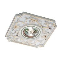 369866 NT14 120 белый/золото Встраиваемый светильник IP20 GX5.3 50W 12V FARFOR