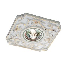 369866 NT14 120 белый/золото Встраиваемый светильник IP20 GX5.3 50W 12V FARFOR