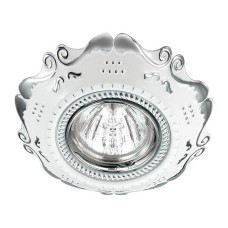 370314 NT17 133 белый/хром Встраиваемый стандартный светильник GX5.3 50W 12V FORZA