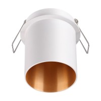 370434 NT19 130 белый Встраиваемый светильник IP20 GU10 50W 220V BUTT 370434 NT19 130 белый Встраиваемый светильник IP20 GU10 50W 220V BUTT