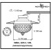 369598 NT12 125 хром Встраиваемый светильник IP20 GX5.3 50W 12V GEM