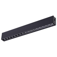 358098 NT19 008 черный Светильник Троффер IP20 LED 4000K 18W 24V RATIO