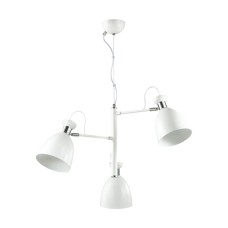 3734/3 LN19 088 матовый белый, хром Люстра E27 3*60W 220V KIZZY