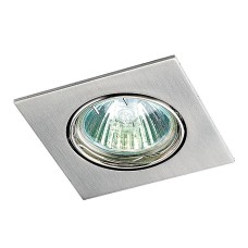 369106 NT09 131 никель Встраиваемый светильник IP20 GX5.3 50W 12V QUADRO