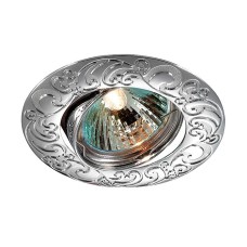 369642 NT12 133 хром Встраиваемый ПВ светильник IP20 GX5.3 50W 12V HENNA