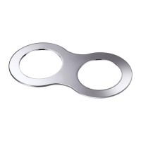 358243 NT19 086 хром Рамка декоративная к артикулам 357585-357587, 357589, 357909-357910, 370639-370