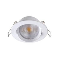 357998 NT19 091 белый Встраиваемый поворотный светильник IP20 LED 3000К 10W 85-265V STERN