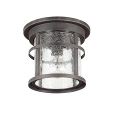 4044/1C ODL18 710 черный/патина Уличный потолочный светильник IP44 E27 60W 220V VIRTA
