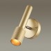 4237/1W HIGHTECH ODL21 169 золотист/металл Настенный св-ник выкл на плафоне IP20 LED GU10 10W MEHARI