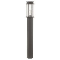 4048/1F ODL18 704 темно-серый/белый Уличный светильник, 100см IP44 E27 100W 220V GINO