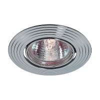 369431 NT10 137 хром Встраиваемый ПВ светильник GX5.3 50W 12V ANTIC