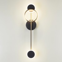4321/16WL MIDCENT ODL22 123 металл/черный с бронзой Настенный светильник IP20 LED 12W 555Лм 3000K DENZEL