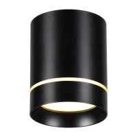 357685 NT18 070 черный Накладной светильник IP20 LED 3000K 9W 160-265V ARUM