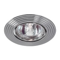 369432 NT10 137 никель Встраиваемый ПВ светильник GX5.3 50W 12V ANTIC