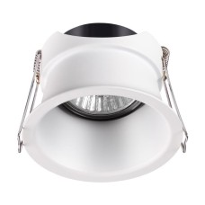 370446 NT19 130 белый Встраиваемый светильник IP20 GU10 50W 220V BUTT