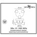 357854 NT18 0062 белый Накладной светильник IP20 LED 3000К 18W 170-240V CAMPANA