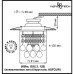 369328 NT09 122 хром/прозрачный Встраиваемый светильник IP20 GX5.3 50W 12V DROP