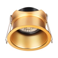 370447 NT19 130 золото Встраиваемый светильник IP20 GU10 50W 220V BUTT
