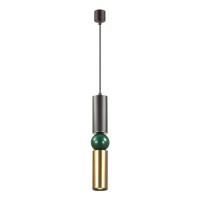 4072/5L ODL19 17 черный/золото/зеленый Подвес GU10 1*5W SAKRA 4072/5L ODL19 17 черный/золото/зеленый Подвес GU10 1*5W SAKRA