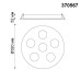 370567 NT19 031 белый Встраиваемый светильник IP20 GU10 6*50W 220-240V CARINO 370567 NT19 031 белый Встраиваемый светильник IP20 GU10 6*50W 220-240V CARINO
