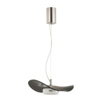 4859/10LA L-VISION ODL_EX21 никель/черный/стекло Подвес LED 1*10W 4000K FLUENT