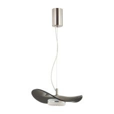 4859/10LA L-VISION ODL_EX21 никель/черный/стекло Подвес LED 1*10W 4000K FLUENT