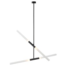 4307/4 HIGHTECH ODL22 77 черный Потолочный светильник IP20 G9 4*40W SOHO