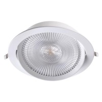 358001 NT19 091 белый Встраиваемый поворотный светильник IP20 LED 3000К 30W 85-265V STERN